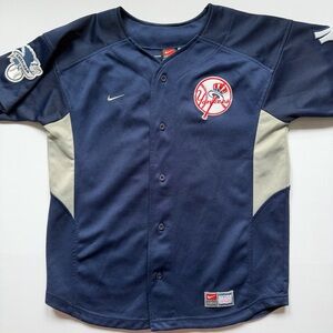 Nike Yankees Youth Alex Rodriguez MLB Baseball Team Jersey Shirt Size Large